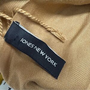 Jones New York Camel Viscose Scarf